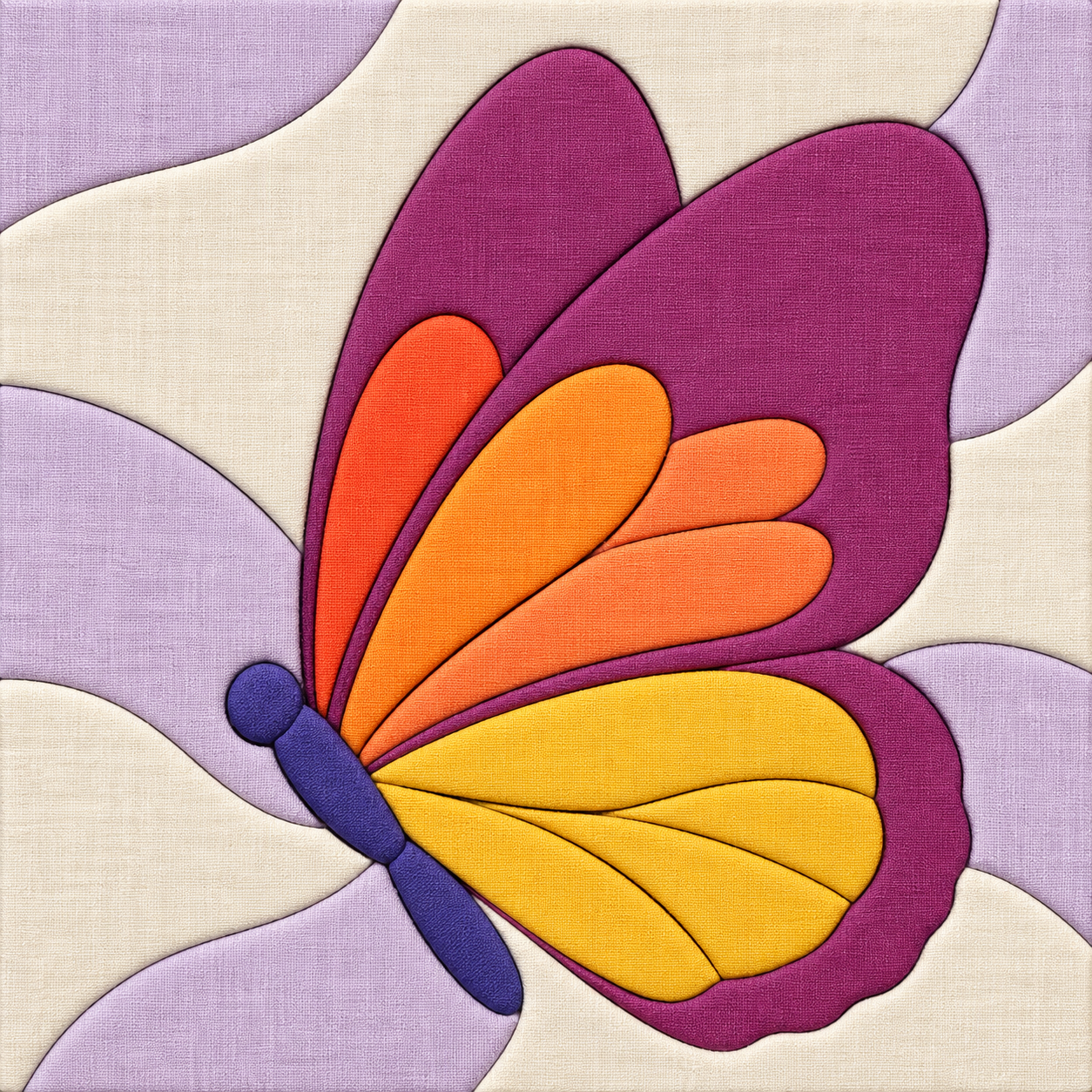 Butterfly — Kinusaiga fabric art design preview