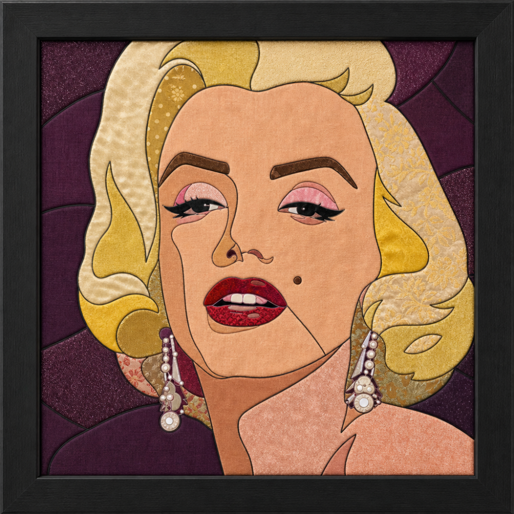 Marilyn Monroe — Kinusaiga fabric art design preview