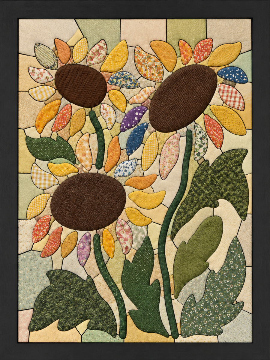 Floral Composition — Kinusaiga fabric art design preview