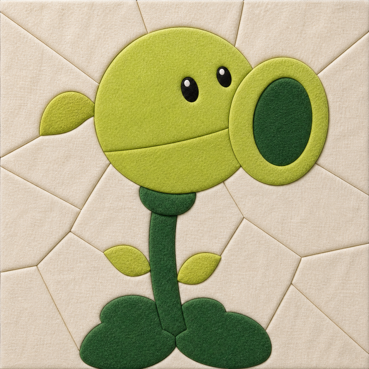 Green Plant — Kinusaiga fabric art design preview