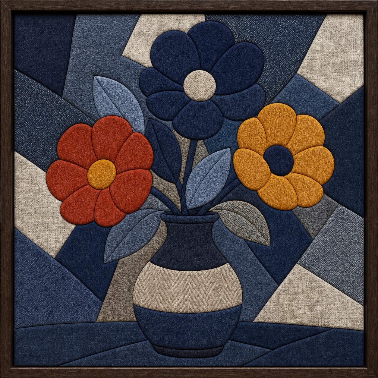 Flower Vase — Kinusaiga fabric art design preview