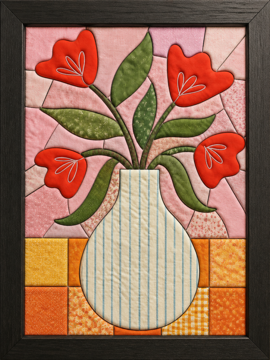 Floral Composition — Kinusaiga fabric art design preview