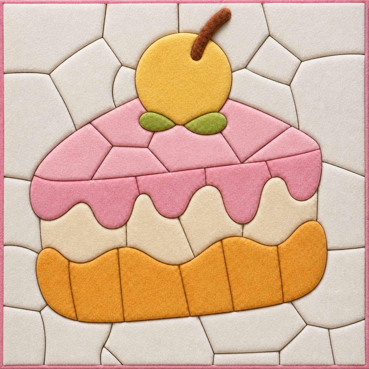 Cupcake — Kinusaiga fabric art design preview